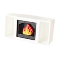 thumbnail image 3 of Mini chimenea iluminada, micropaisaje para el hogar y el comedor. Blanco, 3 of 7