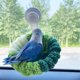 thumbnail image 2 of Portable Suction Cup Bird Perch Nest for Travel Car Window Glass, Warm Bird Sleeping hut Snuggle Bed for cage (Small size forest green), 2 of 5