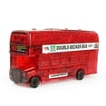 thumbnail image 2 of Yesbay 3D Double Decker Bus Car Crystal Puzzles Model DIY Building Blocks Kids Toy Gift,Puzzle Model Toy Red,Red, 2 of 5