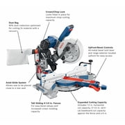 Bosch 10 Inch Dual-Bevel Glide Miter Saw,