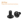 thumbnail image 3 of Unique Bargains Flanged Button Head Socket Cap Screws, 20 Pack M8x16mm 304 Stainless Steel Bolts, 3 of 5