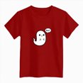 thumbnail image 4 of CAUYDY Halloween Shirts for Girls Ghost Shirt Cute Spooky Tshirt Fall Graphic Tees Casual Short Sleeve Tops Halloween T-Shirt Sizes 9-10 Years, 4 of 5