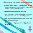 thumbnail image 3 of Design NO-Waste Dental Floss Handle for Adults and Kids Teeth Cleaning Reusable Dental Picks 1 Counts Daughter Gift from Mother, 3 of 9