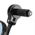 thumbnail image 1 of Pair Motorcycle Rearview Mirror Round Retro 8mm Screw Universal Replacement for Rocker C 2008‑2009, 1 of 4