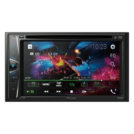 Pioneer AVH-110BT 6.2" Screen Double-Din with DVD and Bluetooth Receiver