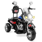 Best Choice Products 12V Kids Ride-On Motorcycle Chopper w Built-In Music, MP3 Plug-In Black by Best Choice Products