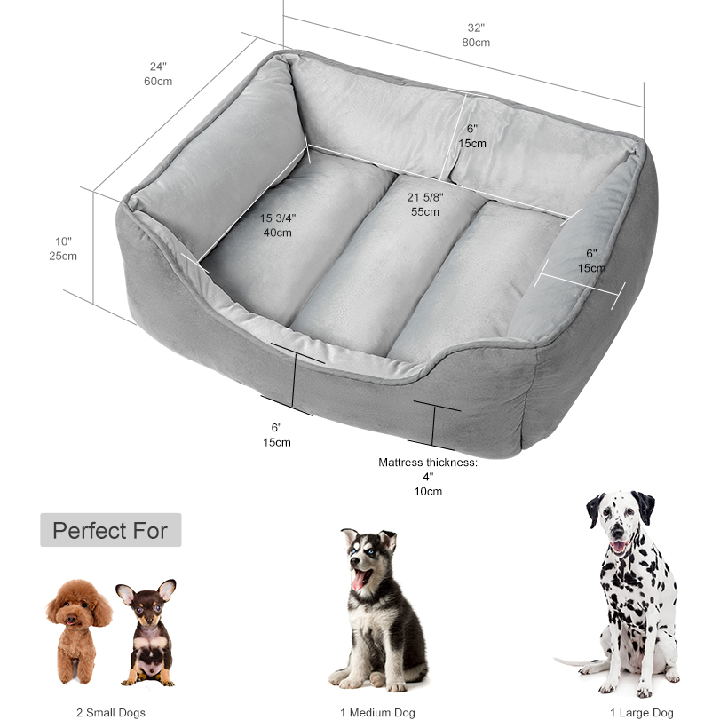 large dog bed size
