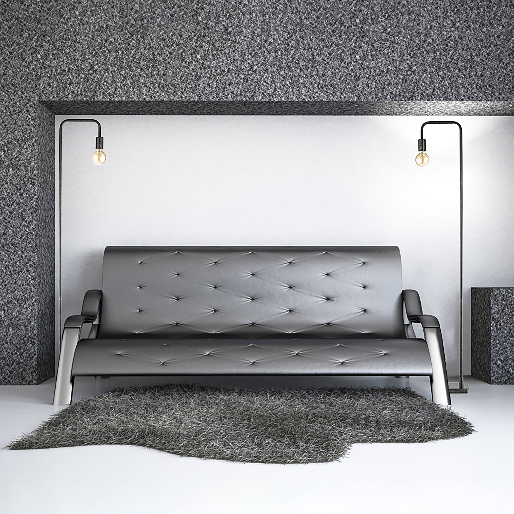 Sulab Old Silver 1-light Floor Lamp