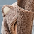 thumbnail image 3 of GPOECD Winter Hat with Scarf and Gloves Set for Women Cozy Lined Ear Cold Weather Accessories Khaki,One Size, 3 of 7