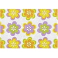 thumbnail image 4 of Dreamtimes Yellow Flowers Bathroom Rug Set 2PCS Ultra Soft Bath Rugs, Non Slip Absorbent Shaggy Bath Mat Set with U-Shaped Toilet Mat (17.3"x13.4"& 23.6"x15.7"), 4 of 6