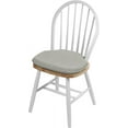 thumbnail image 5 of The Gripper Non-Slip Windsor Chair Cushion, for the Kitchen and living Room, 16x15 Inches, Set of 4, Gray, 5 of 5
