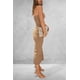 thumbnail image 2 of Vestido Maxi Tubo Strapless PRETTYGARDEN Camel Talla M, 2 of 8