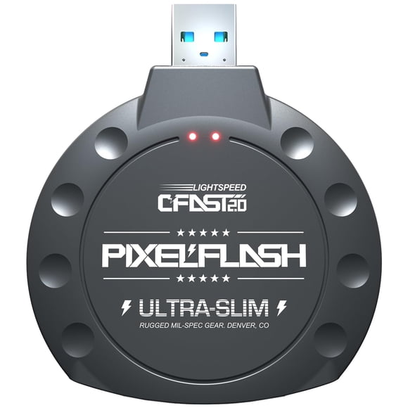 Lector de tarjetas CFast 2.0 Adaptador de tarjeta de memoria PixelFlash USB 3.0