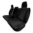 thumbnail image 1 of For 2022 – 2024 Dodge RAM 1500 FH Group Neoprene Waterproof Custom Fit Car Seat Covers  - Rear Black, 1 of 5
