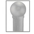 thumbnail image 2 of CRL HR20BBS Brushed Stainless 3-5/16" Ball Type End Cap for 2" Tubing, 2 of 4
