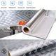 thumbnail image 2 of Pegatinas de papel de aluminio Luxtrada para cocina, impermeables, a prueba de aceite y antigrasa, para encimeras, decoración de pared, autoadhesivas, para salpicadero de cocina, papel tapiz y estufa., 2 of 8