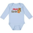 thumbnail image 3 of Inktastic Christmas Feliz Navidad with Cute Reindeer Boys or Girls Long Sleeve Baby Bodysuit, 3 of 5