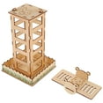 thumbnail image 2 of MasteelfCA Wooden Hay Feeder for Rabbit Bunny Wood Food Feeding Rack Pet Hay Feeder, 2 of 8