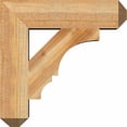 thumbnail image 3 of Ekena Millwork 4"W x 18"D x 18"H Balboa Craftsman Rough Sawn Bracket, Western Red Cedar, 3 of 4