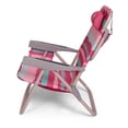 thumbnail image 6 of Banana Boat Backpack Beach Chair - Lightweight Aluminum Folding Chair for Adults 5-Position with Lay Flat Adjustable Recline, Headrest Pillow, Insulated Back Pocket & Cup Holder, 6 of 6