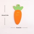 thumbnail image 2 of Easter Standing Table Decor Wooden Bunny Rabbit Tabletop Decoration Easter Decor Block Sign Table For Easter Home Party Supplies, 2 of 6