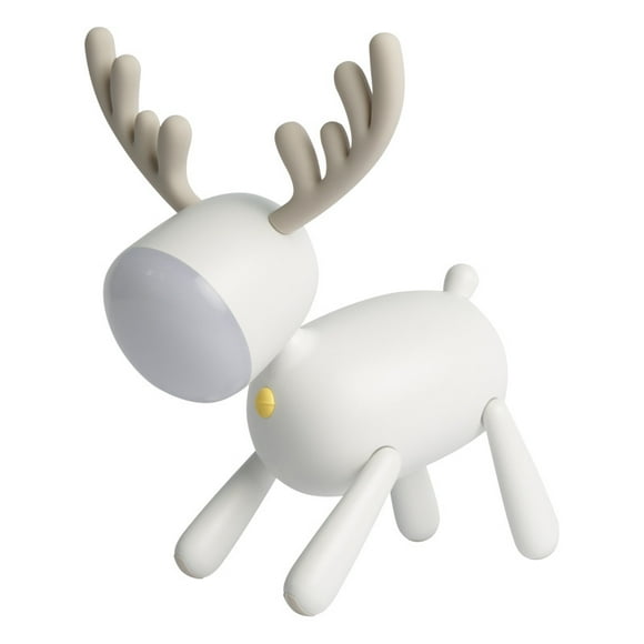 Night Light USB Rechargeable Deer Shape with Auto Off Switch Timer