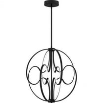 Quoizel Clairon Integrated LED Matte Black Pendant Light