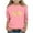 Pink, variant on SERTG Girls St.Patrick's Day Cute Print T-Shirt 3/4 Sleeve Round Neck Soft Cotton Shirt Kids Fashion Casual Everyday Tops(Pink,3-4 Years)
