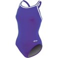 thumbnail image 1 of Dolfin Chloroban Team Solid Suit Womens - Purple 36, 1 of 1