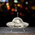 thumbnail image 5 of BNNG UFO Disc O Ball Desktop Decoration Disc O Ball Decor Disc O Spaceship Retro Reflective Décor Mirror Decorations for Home, Party, Garden, Handmade Gift Disco Flying Saucer Desktop Decoration, 5 of 9