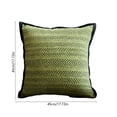 thumbnail image 3 of Off White Decorative Throw Pillow Covers, Boho Farmhouse Square Cushion, Cozy Soft Accent Pillows for Couch Sofa Bed Living Room Home Green, 3 of 5