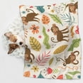 thumbnail image 6 of Naloa Monkeys in the Jungle Dog Blanket, 3 Sizes Cat Blanket for Indoor Cats Large Medium Small Dog Gifts-Medium, 6 of 8