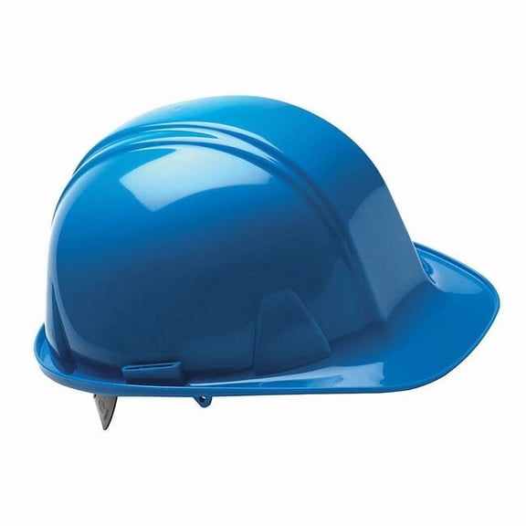 Hard Hat, SL, Polyethylene, 4 Point Pinlock, Type 1, Class E, Light Blue