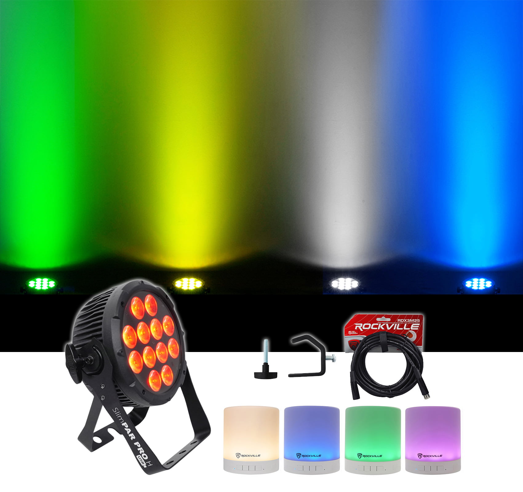 40 White LEDs or 60 Color-Changing LEDs ProEco Underwater LED Lights 