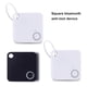 thumbnail image 4 of Methold Rastreador de posicionamiento para prevenir pérdidas, recordatorio compatible con Bluetooth, billetera antipérdida, buscador de llaves para Teléfono y Comunicación Blanco, 4 of 6