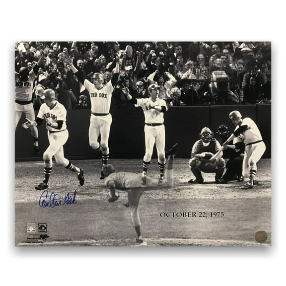 Carlton Fisk Boston Red Sox Autographed 16x20 Photo NEP