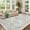 Beige Orange, variant on Assaile Luxury Bohemian Black 5'x7' Area Rugs with Exotic Floral Stripes, Soft Low Pile Non Slip Living Room Carpet, Machine Washable
