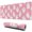 Halloween Pink Ghosts, variant on Long Mouse Pads for Desk,Halloween Pink Ghosts Pattern Desk Mats on Top Of Desks, Desk Mouse Pad Extra Large with 3mm Non-Slip Base and Stitched Edge for Gaming,Office,Work,Home 31.5x11.8in