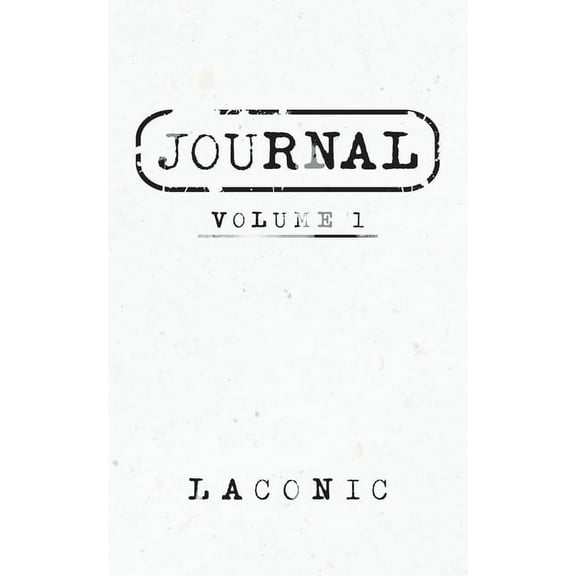 Journal: Volume 1 (Paperback)