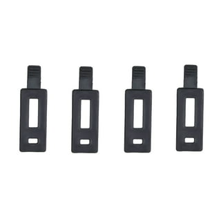 J & L Style Plastic Black Pegboard Locking Hooks Kits - Mulit