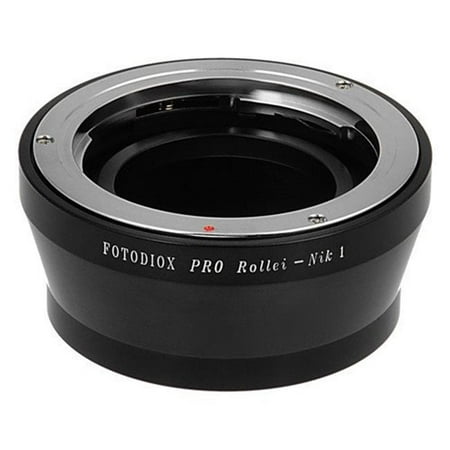 UPC: 0847372019601 | Fotodiox R35-N1 Pro Lens Mount Adapter – Rollei 35 SLR Lens To Nikon 1-Series Mirrorless Camera Body