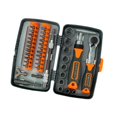 thumbnail image 2 of Juego de destornilladores de trinquete, Kit de herramientas de reparación de destornilladores, destornillador de precisión con 22 puntas y 10 enchufes, 2 of 8
