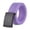 Purple, variant on IQOGKRN Canvas Web Belt with Stretch Flexibility Elastic Belt Fit Top Buckle Adjustable Belt Black One Size