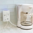 thumbnail image 6 of GE Pro 3-Outlet 2-USB Charging Station, Surge Protector, White, 33646, 6 of 6