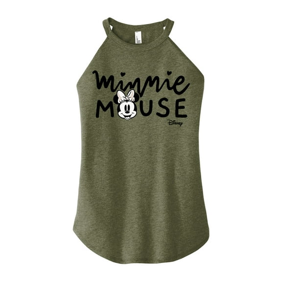 Disney - Mickey & Friends - Minnie Mouse Original - Juniors High Neck Tank Top