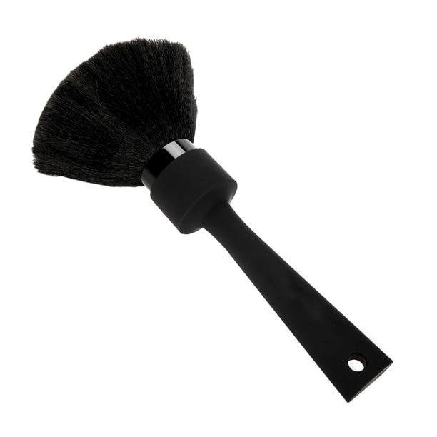 PLUMERO DE CULO CON CEPILLO DE BARBERO, CEPILLO DE PELO, PLUMERO DE CULO, CEPILLO DE LIMPIZA PARA CORTAR Y PEINAR EL CABELLO, TAMAÑA COMPACTO DE 22 CM CM CON ESTRUCTURA