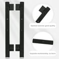 thumbnail image 4 of FRCOLOR 1 Pair Large Keyboard Tray Slide-out Keyboard Stand Keyboard Slide for Office, 4 of 5