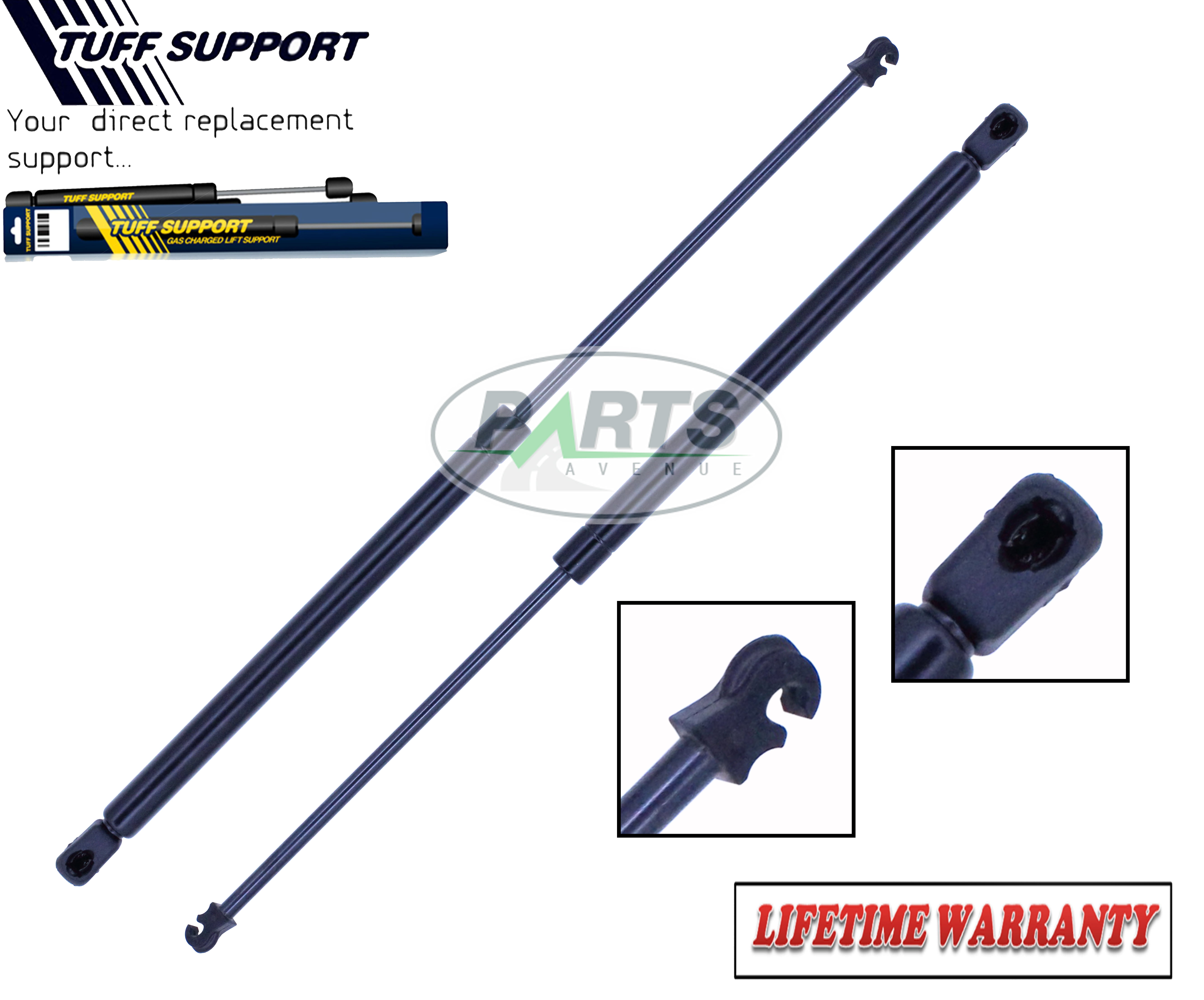 SET 2 Pieces Tuff Support Liftgate Lid Lift Supports 2005 TO 2015 Nissan Xterra