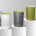 thumbnail image 1 of Xuniizn garbage bin Trash Can Pressure Household Kitchen Large Plastic Basket Bedroom Bathroom Classification Small Trash Bucket 11 L, 1 of 9