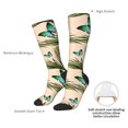 thumbnail image 4 of Naloa Butterflies And Peacock Feathers Thigh High Socks Extra Long Stretchy Sock Women Over Knee High Opaque Stocking Daily Wear, 4 of 6